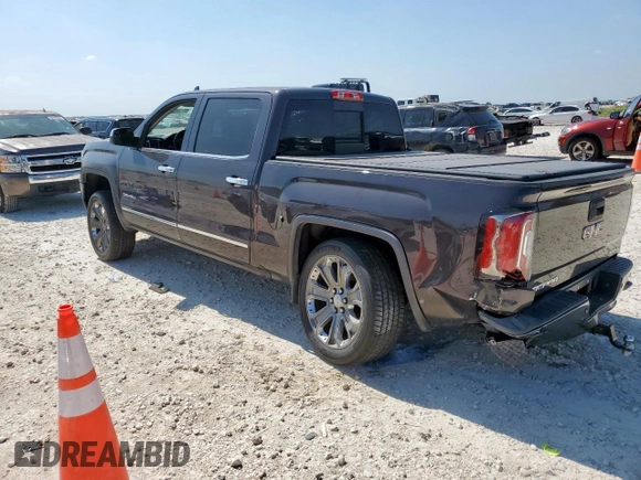 2016 GMC Sierra 1500 Denali z VIN 3GTU2PEC9GG285360, wystawiony jako Copart lot #58137055 z przebiegiem 94 719 mil mil oraz Szkoda całkowita • Salvage title. Historia ofert i sprzedaży dostępna na DreamBid. Obrazek 2.