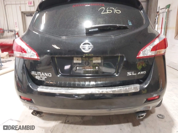 2011 Nissan Murano SV with VIN JN8AZ1MW6BW160130, listed as a IAAI auction lot 41962676 with 122,958 mi miles. Bid and sale history available at carsss.com. Image 6.