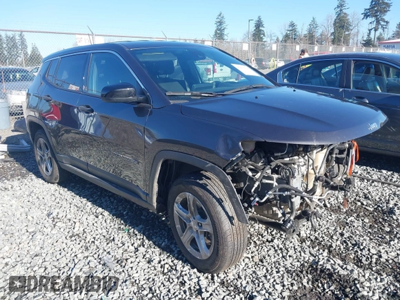 2023 Jeep Compass Sport z VIN 3C4NJDAN2PT527152, wystawiony jako IAAI lot #41431798 z przebiegiem 45 989 mil mil oraz . Historia ofert i sprzedaży dostępna na DreamBid. Obrazek 1.
