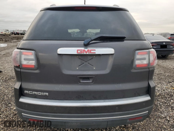 2015 GMC Acadia SLE with VIN 1GKKRPKD5FJ313947, listed as a Copart auction lot 43134825 with 169,188 mi miles and Salvage Title. Bid and sale history available at carsss.com. Image 6.