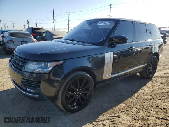 2014 Land Rover Range Rover Supercharged с VIN SALGS2EF2EA134486, выставлен на аукционе Copart как лот 64517005 с пробегом 118 401 миль миль и Списание • Salvage title. История ставок и продаж доступна на DreamBid. Изображение 1.