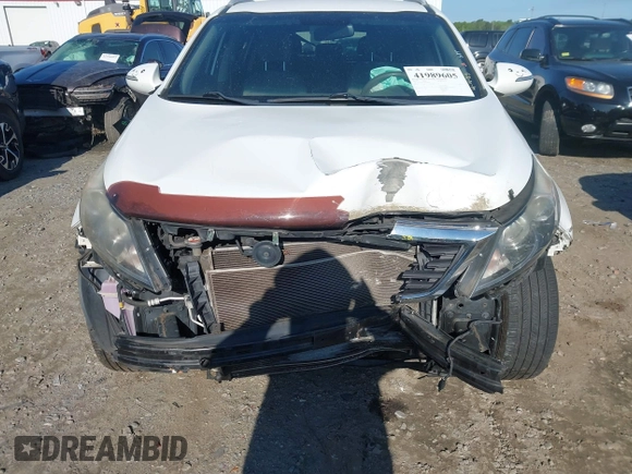 2013 Kia Sportage LX with VIN KNDPB3A25D7538328, listed as a IAAI auction lot 41989605 with 101,064 mi miles. Bid and sale history available at carsss.com. Image 13.