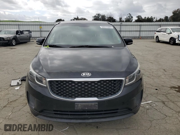 2016 Kia Sedona L with VIN KNDMA5C10G6184184, listed as a Copart auction lot 50974325 with 144,549 mi miles and Salvage Title. Bid and sale history available at carsss.com. Image 5.