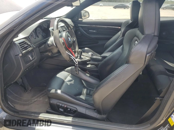 2015 BMW M4 with VIN WBS3R9C5XFK332208, listed as a Copart auction lot 59986204 with 94,316 mi miles and Salvage Title. Bid and sale history available at carsss.com. Image 7.