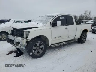 2005 Nissan Titan SE with VIN 1N6BA06B35N527410, listed as a Copart auction lot 45462855 with 195,896 mi miles and Clean title. Bid and sale history available at DreamBid. Image 1.