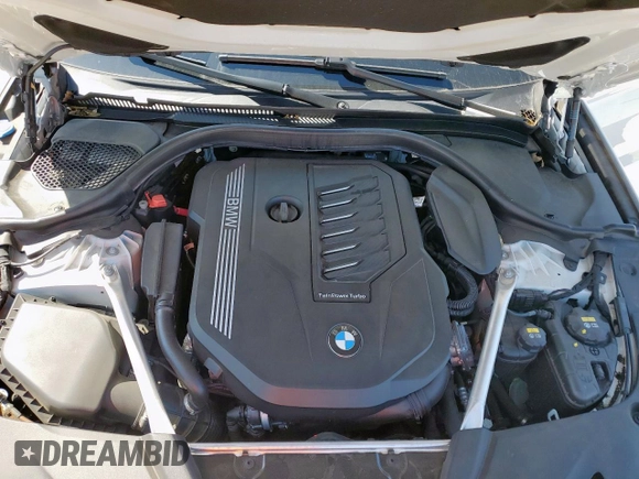 2020 BMW 5 Series 540i с VIN WBAJS1C07LWW73155, выставлен на аукционе Copart как лот 52386635 с пробегом Не указан миль и Списание • Salvage title. История ставок и продаж доступна на DreamBid. Изображение 12.