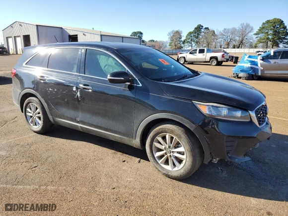 2019 Kia Sorento LX V6 with VIN 5XYPG4A50KG494000, listed as a Copart auction lot 47469005 with 0 mi miles and Salvage Title. Bid and sale history available at carsss.com. Image 4.