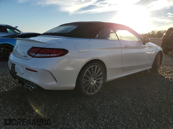 2019 Mercedes-Benz C 43 AMG with VIN WDDWK6EB3KF799425, listed as a Copart auction lot 77423024 with 15,130 mi miles and Non repairable. Bid and sale history available at DreamBid. Image 3.