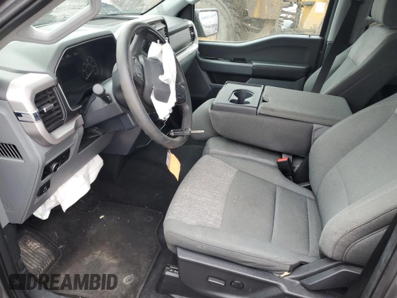 2023 Ford F-150 XL with VIN 1FTEW1C81PKD44267, listed as a Copart auction lot 50886765 with 47,142 mi miles and Clean title. Bid and sale history available at DreamBid. Image 7.