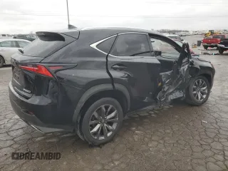 2018 Lexus NX with VIN JTJYARBZXJ2098702, listed as a Copart auction lot 49860725 with 66,867 mi miles and Non Repairable. Bid and sale history available at carsss.com. Image 3.