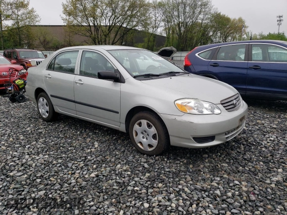 2004 Toyota Corolla CE with VIN 2T1BR32E24C299947, listed as a Copart auction lot 56100125 with 37,168 mi miles and Clean Title. Bid and sale history available at DreamBid. Image 4.