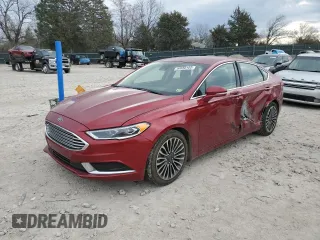 2018 Ford Fusion SE with VIN 3FA6P0HD9JR244878, listed as a Copart auction lot 50650105 with 89,232 mi miles and Salvage Title. Bid and sale history available at carsss.com. Image 1.