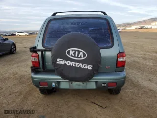 2000 Kia Sportage with VIN KNDJA7230Y5684886, listed as a Copart auction lot 81407744 with 213,749 mi miles and Clean Title. Bid and sale history available at carsss.com. Image 6.