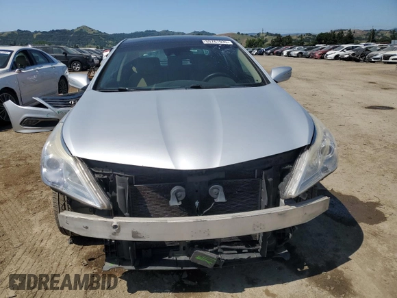 2016 Hyundai Azera Limited with VIN KMHFH4JG2GA520030, listed as a Copart auction lot 55767035 with 178,029 mi miles and Salvage Title. Bid and sale history available at DreamBid. Image 5.