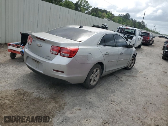2014 Chevrolet Malibu LS with VIN 1G11B5SL1EF238374, listed as a Copart auction lot 51074355 with Not Provided miles and Salvage Title. Bid and sale history available at DreamBid. Image 3.