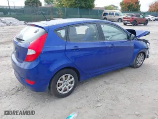 2012 Hyundai Accent GS with VIN KMHCT5AE9CU036421, listed as a IAAI auction lot 40410679 with 99,288 mi miles. Bid and sale history available at carsss.com. Image 4.