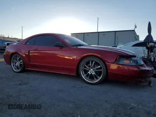 2002 Ford Mustang GT Deluxe with VIN 1FAFP42X82F169504, listed as a Copart auction lot 41625365 with 149,675 mi miles and Salvage Title. Bid and sale history available at carsss.com. Image 4.