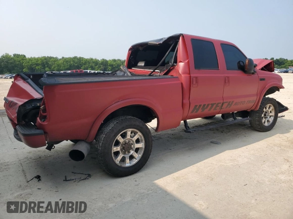 2005 Ford F-250 XL with VIN 1FTSW21P45EB41632, listed as a Copart auction lot 59676215 with 251,452 mi miles and Salvage title. Bid and sale history available at DreamBid. Image 3.