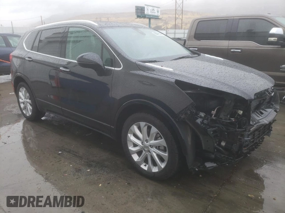 2016 Buick Envision Premium II with VIN LRBFXFSX5GD245462, listed as a Copart auction lot 80912174 with 59,457 mi miles and Salvage Title. Bid and sale history available at carsss.com. Image 4.