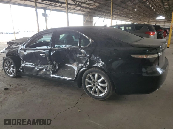 2008 Lexus LS with VIN JTHBL46F385071872, listed as a Copart auction lot 51132455 with 208,957 mi miles and Salvage Title. Bid and sale history available at carsss.com. Image 2.