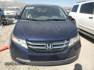 2014 Honda Odyssey EX-L with VIN 5FNRL5H66EB114159, listed as a Copart auction lot 52804175 with 205,234 mi miles and Salvage Title. Bid and sale history available at DreamBid. Image 5.