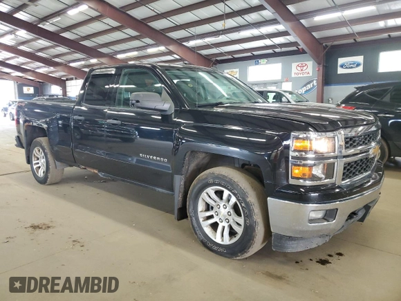 2014 Chevrolet Silverado 1500 LT with VIN 1GCVKREH1EZ211309, listed as a Copart auction lot 55168715 with 163,461 mi miles and Clean Title. Bid and sale history available at DreamBid. Image 4.