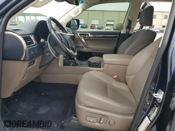 2020 Lexus GX with VIN JTJAM7BX5L5261947, listed as a Copart auction lot 53382075 with 44,785 mi miles and Salvage Title. Bid and sale history available at carsss.com. Image 7.
