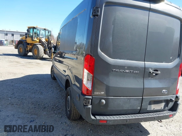 2019 Ford Transit with VIN 1FTYR2CM0KKB17829, listed as a IAAI auction lot 41726498 with 116,045 mi miles. Bid and sale history available at carsss.com. Image 3.
