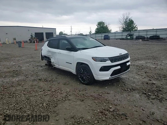 2022 Jeep Compass High Altitude с VIN 3C4NJDCB8NT211481, выставлен на аукционе Copart как лот 59004085 с пробегом 6 459 миль миль и Списание • Salvage title. История ставок и продаж доступна на DreamBid. Изображение 14.