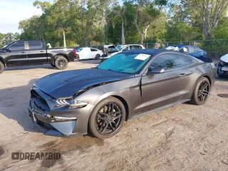 2018 Ford Mustang EcoBoost с VIN 1FA6P8THXJ5172021, выставлен на аукционе IAAI как лот 42170389 с пробегом 71 772 миль миль и . История ставок и продаж доступна на DreamBid. Изображение 2.