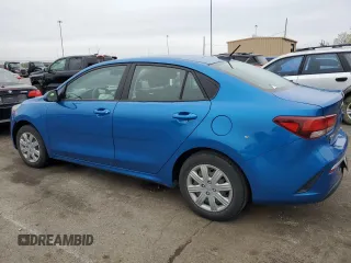 2021 Kia Rio S with VIN 3KPA24AD7ME382550, listed as a Copart auction lot 51711445 with 38,144 mi miles and Salvage Title. Bid and sale history available at carsss.com. Image 2.