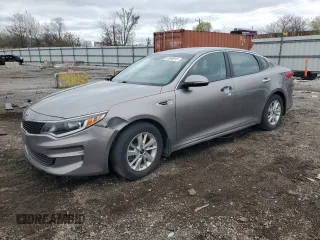 2016 Kia Optima LX z VIN 5XXGT4L3XGG104667, wystawiony jako Copart lot #53968815 z przebiegiem 82 417 mil mil oraz Szkoda całkowita • Salvage title. Historia ofert i sprzedaży dostępna na DreamBid. Obrazek 1.
