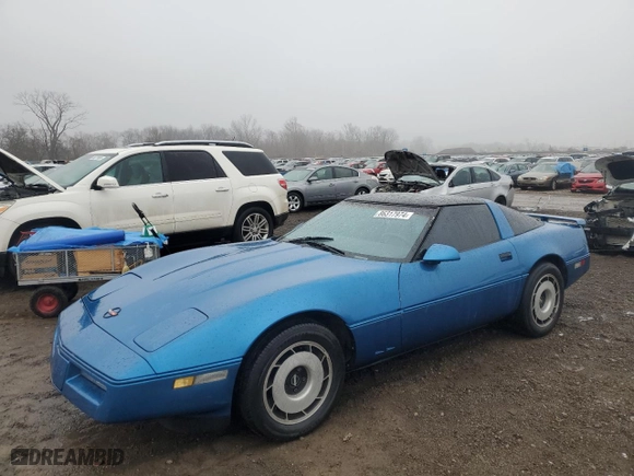 1984 Chevrolet Corvette with VIN 1G1AY0784E5137972, listed as a Copart auction lot 86317974 with 121,919 mi miles and Clean Title. Bid and sale history available at carsss.com. Image 1.