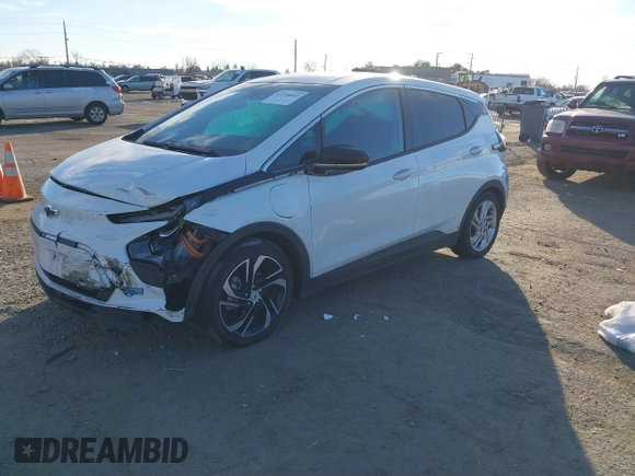 2022 Chevrolet Bolt EV 1LT with VIN 1G1FW6S06N4100590, listed as a IAAI auction lot 41338049 with 133,115 mi miles and . Bid and sale history available at DreamBid. Image 19.