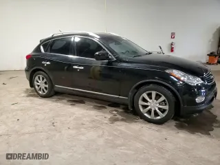 2012 Infiniti EX35 Journey with VIN JN1AJ0HR6CM453527, listed as a Copart auction lot 46403425 with 0 mi miles and Salvage Title. Bid and sale history available at carsss.com. Image 14.