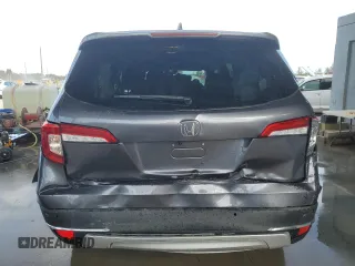2021 Honda Pilot Touring 8-Passenger with VIN 5FNYF5H93MB014192, listed as a Copart auction lot 44785555 with 32,289 mi miles and Salvage Title. Bid and sale history available at DreamBid. Image 6.