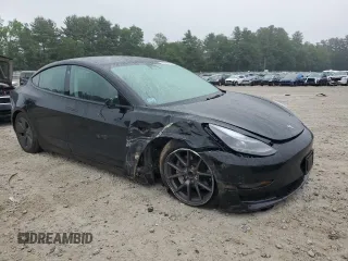 2023 Tesla Model 3 с VIN 5YJ3E1EA9PF688503, выставлен на аукционе Copart как лот 59783765 с пробегом 21 872 миль миль и Списание • Salvage title. История ставок и продаж доступна на DreamBid. Изображение 4.
