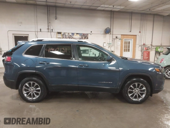 2020 Jeep Cherokee Latitude Plus with VIN 1C4PJMLB2LD523534, listed as a IAAI auction lot 41942131 with 66,676 mi miles and . Bid and sale history available at DreamBid. Image 13.