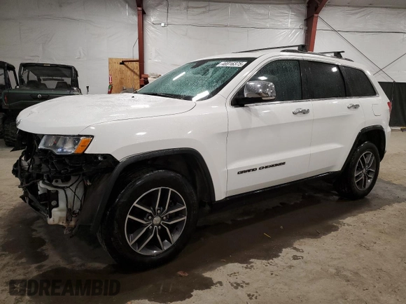 2018 Jeep Grand Cherokee Limited with VIN 1C4RJFBG8JC107427, listed as a Copart auction lot 46916375 with 113,608 mi miles and Salvage Title. Bid and sale history available at DreamBid. Image 1.