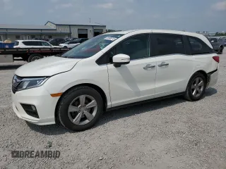 2018 Honda Odyssey EX-L с VIN 5FNRL6H76JB034255, выставлен на аукционе Copart как лот 58908215 с пробегом 109 636 миль миль и Списание • Salvage title. История ставок и продаж доступна на DreamBid. Изображение 1.