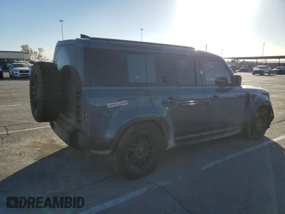 2021 Land Rover Defender S with VIN SALEJ7RX6M2035267, listed as a Copart auction lot 41673735 with Not provided miles and Clean title. Bid and sale history available at DreamBid. Image 3.