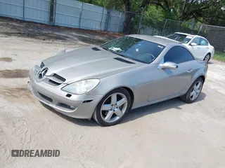 2005 Mercedes-Benz SLK 230/320 with VIN WDBWK56F95F036480, listed as a IAAI auction lot 42727660 with 95,249 mi miles and . Bid and sale history available at DreamBid. Image 2.