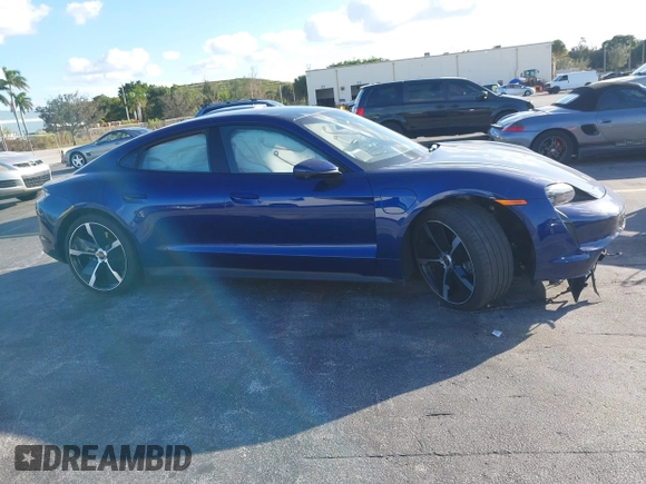 2022 Porsche Taycan with VIN WP0AA2Y17NSA14941, listed as a IAAI auction lot 41101582 with Not Provided miles and . Bid and sale history available at DreamBid. Image 12.