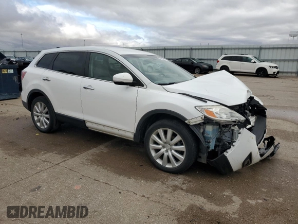 2010 Mazda CX-9 Grand Touring with VIN JM3TB2MV7A0227512, listed as a Copart auction lot 78535154 with 135,341 mi miles and Salvage Title. Bid and sale history available at carsss.com. Image 4.