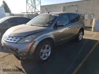 2003 Nissan Murano SE with VIN JN8AZ08W33W211301, listed as a Copart auction lot 78095684 with 139,552 mi miles and Salvage Title. Bid and sale history available at carsss.com. Image 1.