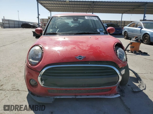 2020 MINI Hardtop Cooper with VIN WMWXR3C03L2M11514, listed as a Copart auction lot 53025115 with 57,417 mi miles and Salvage title. Bid and sale history available at DreamBid. Image 5.