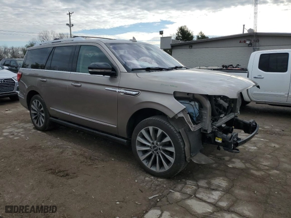 2020 Lincoln Navigator Reserve with VIN 5LMJJ2LT7LEL15137, listed as a Copart auction lot 86617784 with 55,464 mi miles and Salvage Title. Bid and sale history available at carsss.com. Image 4.