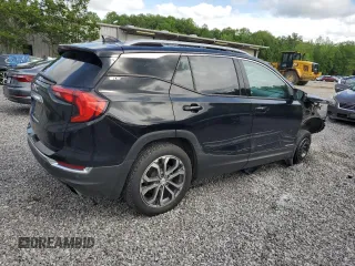 2020 GMC Terrain SLT with VIN 3GKALPEX9LL214555, listed as a Copart auction lot 54550555 with 93,250 mi miles and Salvage title. Bid and sale history available at DreamBid. Image 3.