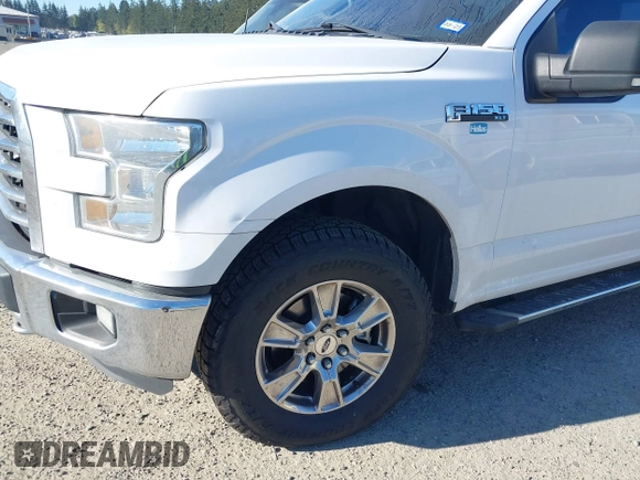 2016 Ford F-150 XLT with VIN 1FTFW1EF0GKD52781, listed as a IAAI auction lot 42054003 with 215,277 mi miles. Bid and sale history available at carsss.com. Image 6.