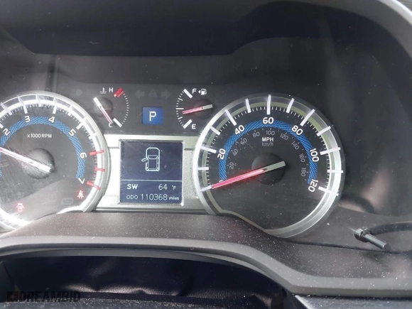 2019 Toyota 4Runner SR5 with VIN JTEBU5JR2K5651204, listed as a IAAI auction lot 40534312 with 110,368 mi miles. Bid and sale history available at carsss.com. Image 15.